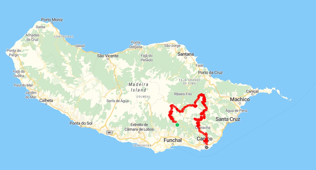 Map: Chão da Lagoa
