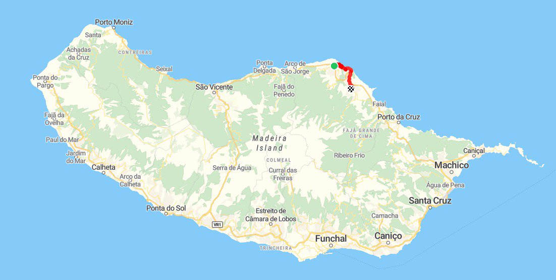 Map: Santana – São Jorge