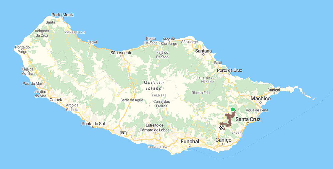 Map: Santo da Serra – Camacha