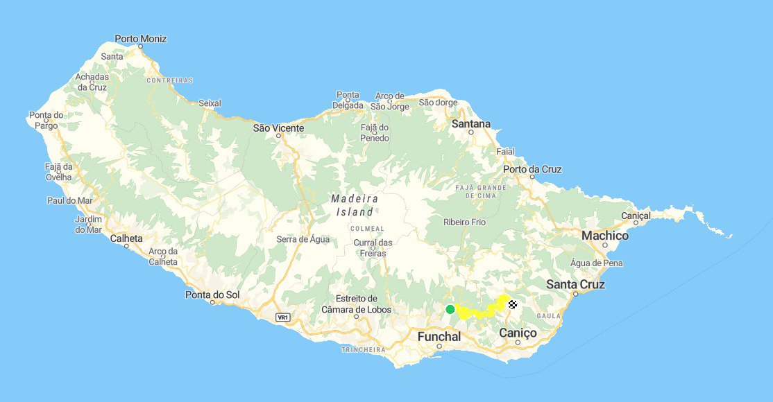 Map: Camacha – Monte